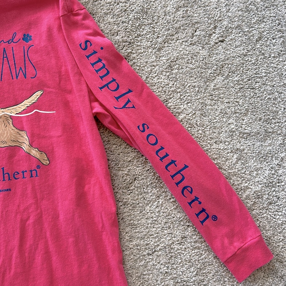 Girls Simply Southern Long Sleeve Tee - Picture 3 of 5